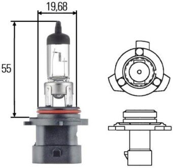 Автолампа HB4A 12V 51W P22D HB4 HELLA 8GH005636-201