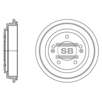 Гальмiвний барабан SANGSIN SB Hi-Q (SANGSIN) SD1130