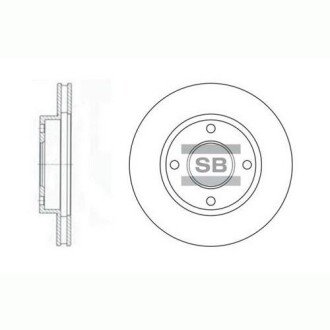 Гальмівний диск SANGSIN Hi-Q (SANGSIN) SD3027