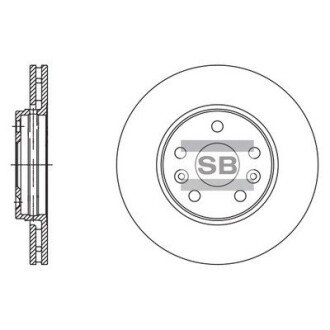 Гальмівний диск SANGSIN BRAKE Hi-Q (SANGSIN) SD3062