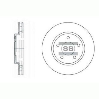 Гальмівний диск SANGSIN BRAKE Hi-Q (SANGSIN) SD4315