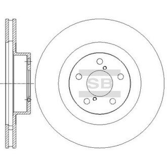 Гальмівний диск SANGSIN BRAKE Hi-Q (SANGSIN) SD4701