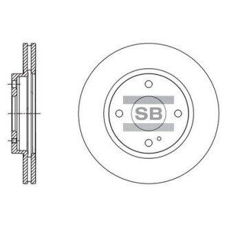 Гальмівний диск SANGSIN BRAKE Hi-Q (SANGSIN) SD5306