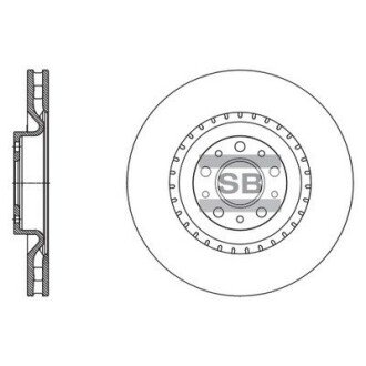 Гальмівний диск SANGSIN BRAKE Hi-Q (SANGSIN) SD5503