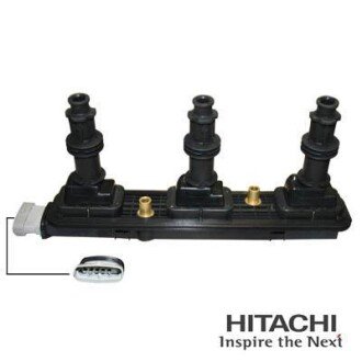 Котушка запалювання CADILLAC/OPEL CTS/Omega "2,6-3,2 "00-07 HITACHI 2503856