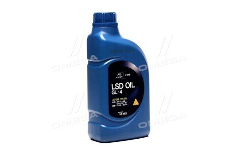 Масло трансмиссионное LSD OIL SAE 85W-90 GL-4 1L HYUNDAI / KIA Hyundai/Kia/Mobis 0210000100 (фото 1)