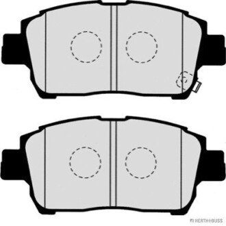 Колодки гальмівні дискові передні TOYOTA COROLLA HERTH + BUSS JAKOPARTS J3602088