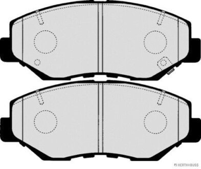 Колодки гальмівні дискові передні HONDA CR-V HERTH + BUSS JAKOPARTS J3604066