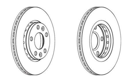 - Гальмівний диск Jurid 562529JC