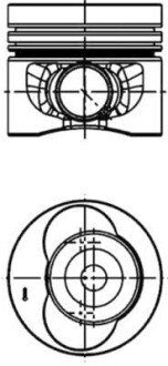 Поршень KOLBENSCHMIDT 40683600