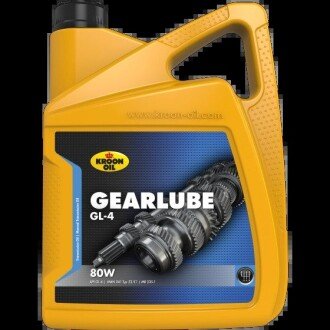 Олива трансмісійна GEARLUBE GL-4 80W 5л KROON OIL 01323