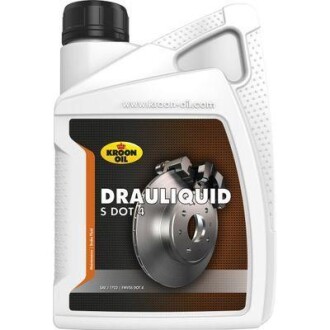 Рідина гальмівна DRAULIQUID-S DOT 4 BRAKEFLUID 1л KL KROON OIL 04206