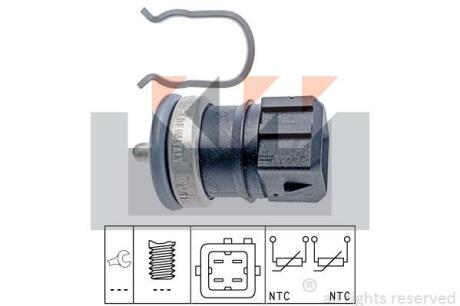 Датчик температури охолодж. рідини/масла/топлива (аналог EPS 1.830.251/Facet 7.3251) KW 530 251