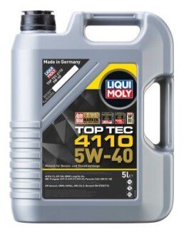 Моторна олива TOP TEC 4110 5W-40 5л LIQUI MOLY 21479