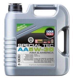 Моторна олива SPECIAL TEC AA 5W-30 4Л LIQUI MOLY 7616