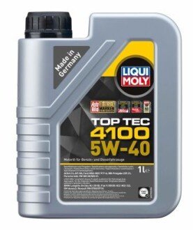 Моторна олива TOP TEC 4100 5W-40 1Л LIQUI MOLY 9510