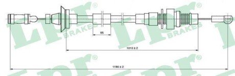 Трос акселератора LP LPR C0005A