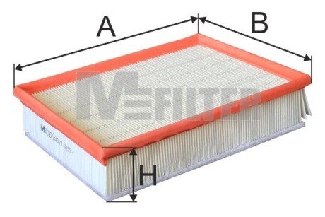 Фільтр повітряний (з паралоном) M-FILTER K4331