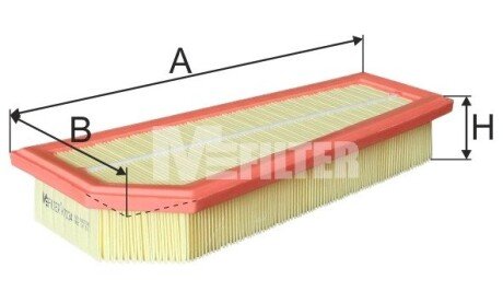 Фільтр повітряний M-FILTER K7034