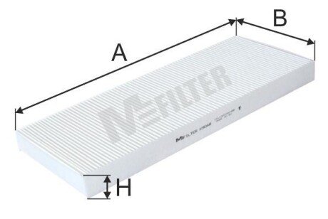 Фільтр салону Scudo/Expert 04-07 MFILTER M-FILTER K 9048