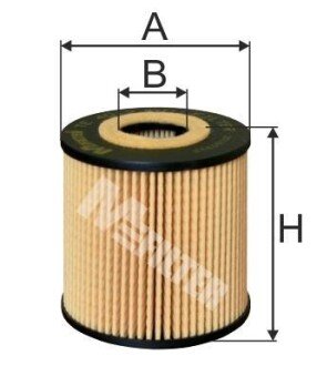 Фільтр масляний Volvo S40/V40 95-04/S60 01-10/S/C/V70 97- (бензин) MFILTER M-FILTER TE 4012