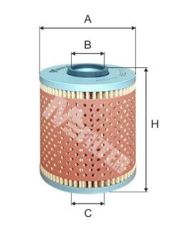 Оливний фільтр M-FILTER TE603 (фото 1)