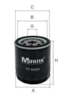 Оливний фільтр M-FILTER TF6550 (фото 1)