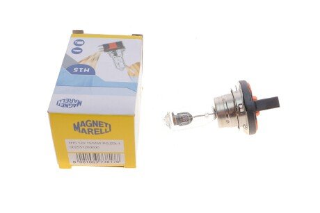 Лампа розжарювання H15 55/15W 12V PGJ23T-1 MagnetiMarelli MAGNETI MARELLI 002557200000