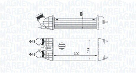 Інтеркулер MAGNETI MARELLI 351319204470 (фото 1)