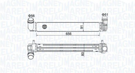 Інтеркулер MAGNETI MARELLI 351319204730 (фото 1)