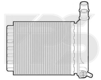 Радіатор пічки MAGNETI MARELLI FP 26 N53-X