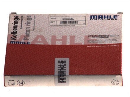 Комплект поршневих кілець циліндра MAHLE MAHLE / KNECHT 003 76 N0 (фото 1)