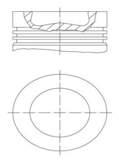 Поршень MB MAHLE MAHLE / KNECHT 003 97 00