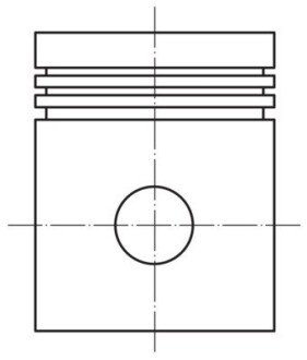 Поршень MAHLE MAHLE / KNECHT 012 02 00