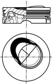 Поршень MAHLE ORIGINAL MAHLE / KNECHT 028PI00130000 (фото 1)