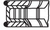 Кільця поршневі SKODA 75.5 (1.5/1.5/3) 1.3 86- 136B/135M/AMD/AME (Mahle) Mahle MAHLE / KNECHT 028 RS 10116 0N0 (фото 3)