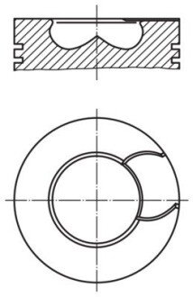 Поршень MAHLE MAHLE / KNECHT 213 70 00