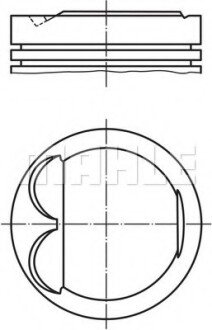 Поршень TOYOTA AVENSIS/CELICA/COROLLA 1.8 99-09 (79mm) MAHLE MAHLE / KNECHT 607 77 00