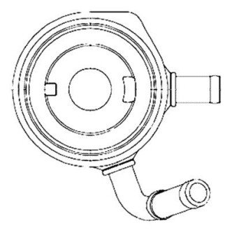 Масляний радіатор MAHLE MAHLE / KNECHT CLC 195 000S