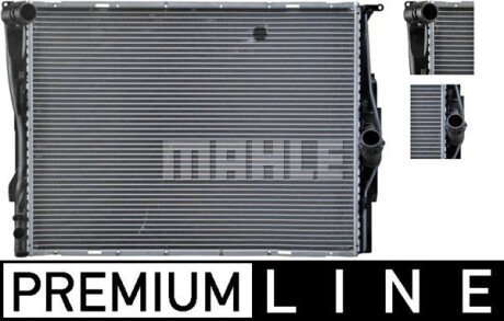 Радіатор охолодження MAHLE 8MK 376 754-061 MAHLE / KNECHT CR 1089 000P (фото 1)