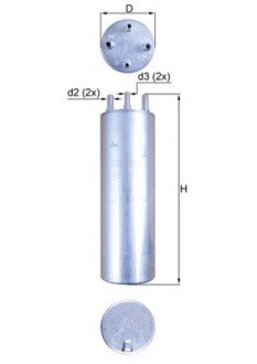 Фільтр паливний KNECHT MAHLE / KNECHT KL 229/11