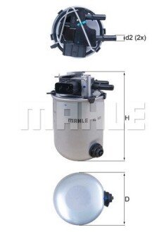 Паливний фільтр KNECHT MAHLE / KNECHT KL909