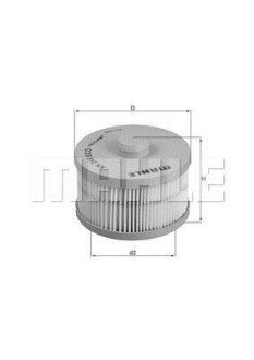 Паливний фільтр KNECHT MAHLE / KNECHT KX266D