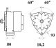 Генератор MAHLE MAHLE / KNECHT MG 460 (фото 2)