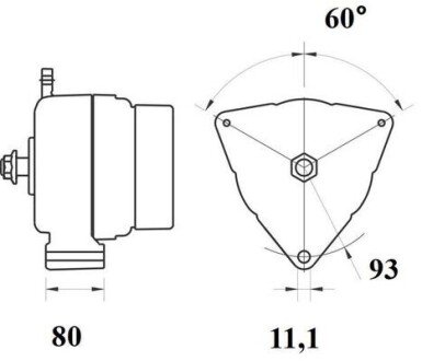 Генератор MAHLE MAHLE / KNECHT MG 795