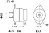 Генератор MAHLE MAHLE / KNECHT MG 801 (фото 2)