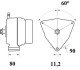 Генератор MAHLE MAHLE / KNECHT MG 806 (фото 2)