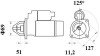 Стартер MAHLE MAHLE / KNECHT MS 753 (фото 2)