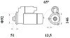 Стартер MAHLE MAHLE / KNECHT MS 758 (фото 2)