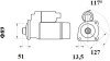 Стартер MAHLE MAHLE / KNECHT MS 775 (фото 4)